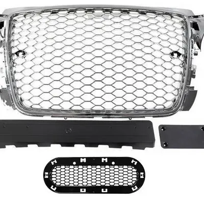 Grill audi a3 8p rs-style chrome (09-12) pdc
