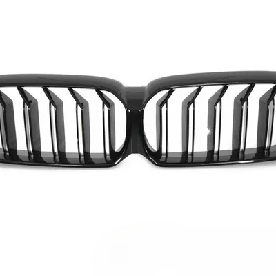 Grill sport glossy black double bar bmw g30 / g31 lci