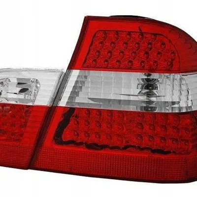 Lampy diodowe tylne BMW E46 Sedan CLEAR