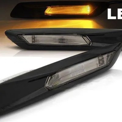 Kierunki boczne bmw f10 10-16 black
