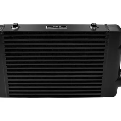 Intercooler TurboWorks 400x300x76 jednostronny Czarny