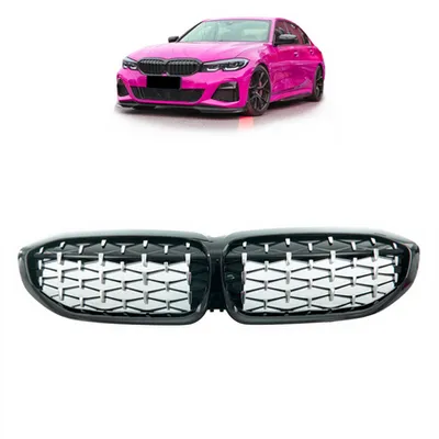 Grill sportowy Gloss Black & Chrome BMW 3 G20 G21 przed liftem 2019-2022