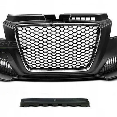 Zderzak sport chrome black pdc do Audi A3 08-12