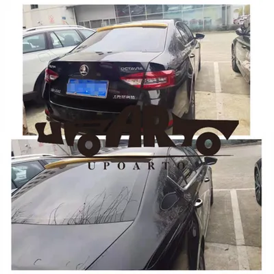 Lotka skrzydło Gloss Black SKODA OCTAVIA IV 2020-obecnie