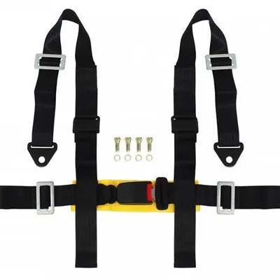 Pasy sportowe 4p 2" Black