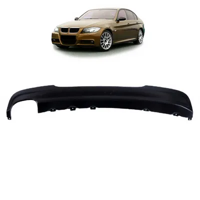 Tylny dyfuzor Matt Black BMW 3 E90 E91 2005-2011