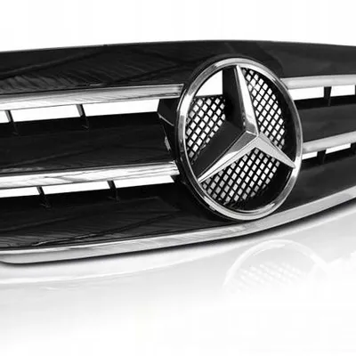 Grill Atrapa Mercedes Clk W208 96-02 Black Połysk
