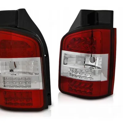 Lampy Diodowe Vw T5 03-09 Red White Led