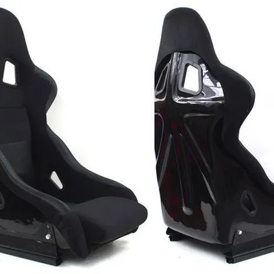 Fotel sportowy RICO Materiał Black