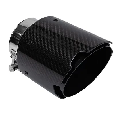 Końcówka Tłumika Typ:13 114mm wejście 76mm Carbon Gloss