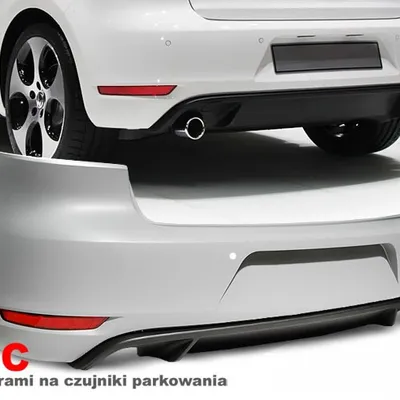 Zderzak tylny Sport Twin PDC VW Golf 6 | Hatchback
