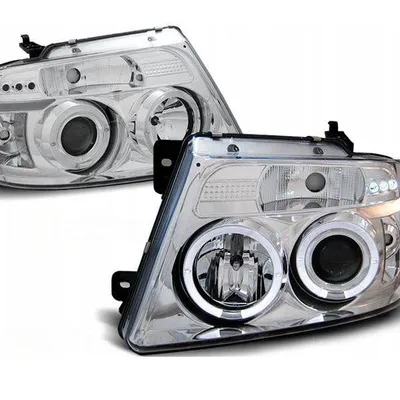 Reflektory ford f150 mk11 04-08 angel eyes chrome