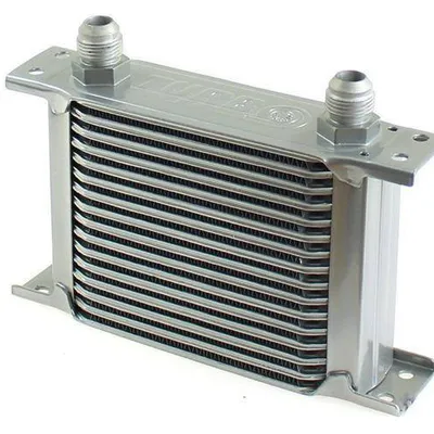 Chłodnica Oleju TurboWorks Slim Line 16-rzędowa 140x125x50 AN10 silver