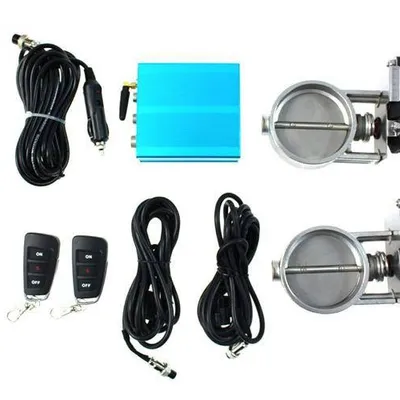 Zestaw przepustnicy wydechu elektryczny PRO 51mm Dual