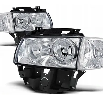 Lampy reflektory vw t4 96-03 bus ringi chrome fk