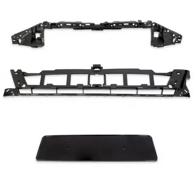 Grill sportowy Silver & Gloss Black AUDI A3 Limousine 2020-obecnie