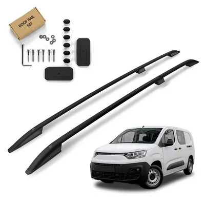 Relingi dachowe Fiat Doblo III 510/511 L2 | Maxi 2022- Czarny LONG