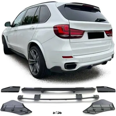 Tylny dyfuzor bmw x5 f15 13-18 połsyk dokładka