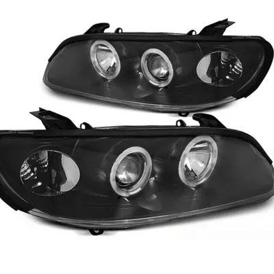 Lampy Reflektory Opel Omega B 94-99 Ringi Black
