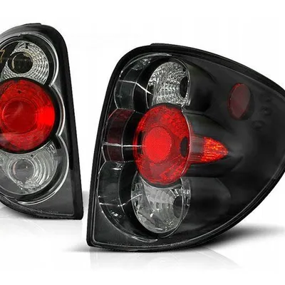 Lampy Tylne Chrysler Voyager Dodge 01-04 Black