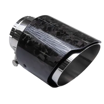 Końcówka Tłumika Typ:14 114mm wejście 70mm Carbon Gloss