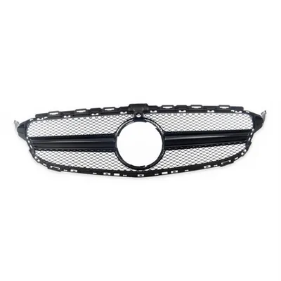 Grill sportowy Black A-Type Camera MERCEDES C-Class W205 S205 A205 C205 przed liftem 2014-2018