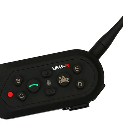 Interkom intercom motocyklowy E6 na 1 kask