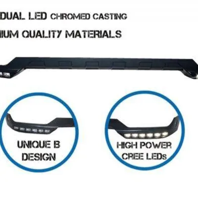 Spoiler dolny mercedes w463 g led drl