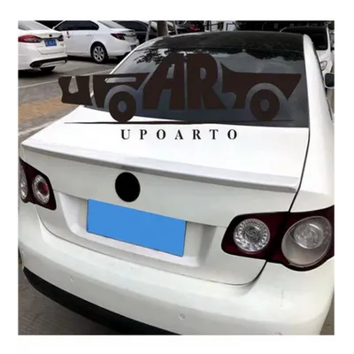 Lotka Lip Spoiler Gloss Black VW JETTA V 2005-2010