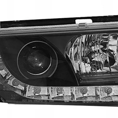 Reflektory przednie VW Passat B5 3B BLACK DAYLIGHT