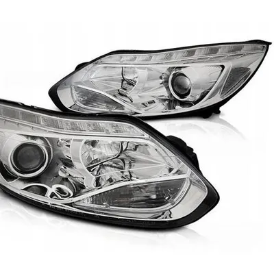 Lampy Przednie nowe  FORD FOCUS MK3 11- 10.14 LED CHROME