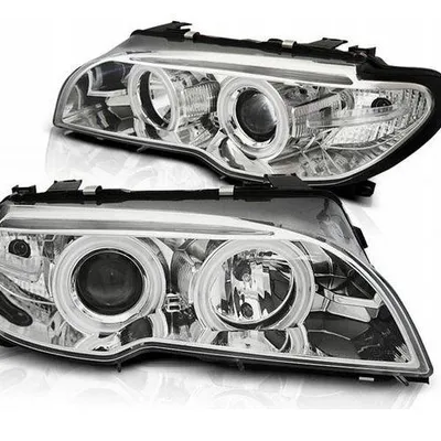 Lampy przednie BMW E46 Coupe Cabrio ANGEL EYES CCF