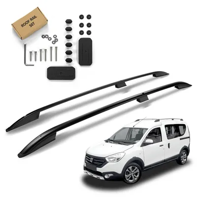 Relingi dachowe Dacia Dokker I KE | K9K  2012-2021 Czarny