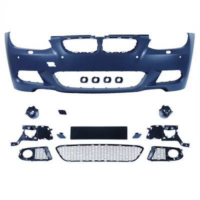 Przedni zderzak sport PDC SRA Lampy przeciwmgielne BMW 3 E92 E93 przed liftem 2006-2010