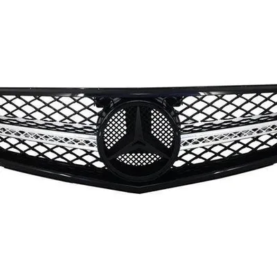 Grill mercedes w204 s204 07-14 black