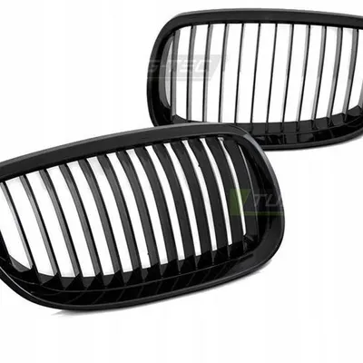 Grill nerki atrapa BMW E92 E93 07-10 Coupe Black P