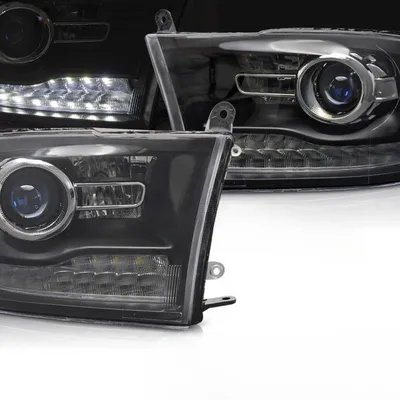 Lampy reflektory Dodge Ram 09-18 black