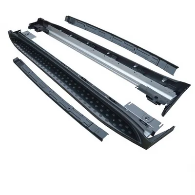 Stopnie boczne z aluminium Black MERCEDES M-Class W164 2005-2011