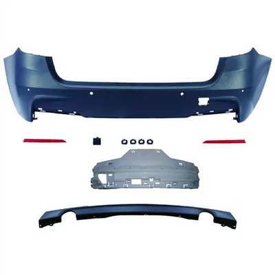 Tylny zderzak sport PDC zestaw z dyfuzorem BMW 3 F31 2011-2018