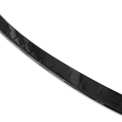 Nakładka na zderzak tylny do AUDI A4 B9 Avant Carbon (czarny)