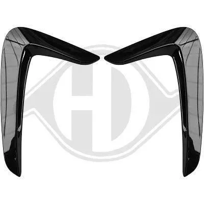 Boczne wloty skrzela bmw f32 f33 f36 czarny glossy