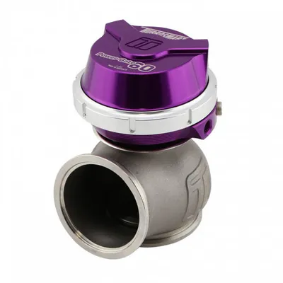 Wastegate zewnętrzny TurboSmart 60mm 1.0 Bar Power-Gate Fioletowy