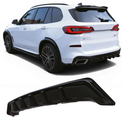 Dyfuzor tylny bmw x5 g05 18-23 m-pack gloss black