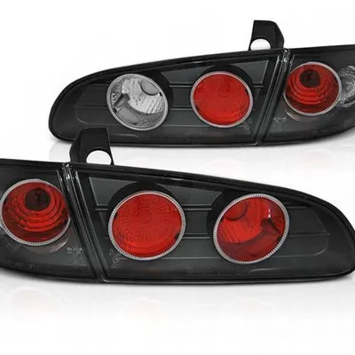 Lampy Tylne Czarne Do Seat Ibiza 6l 04.2002-2008