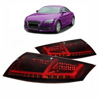 Zestaw Lamp Tylnych Dynamic LED Red Smoke AUDI TT 2007-2013