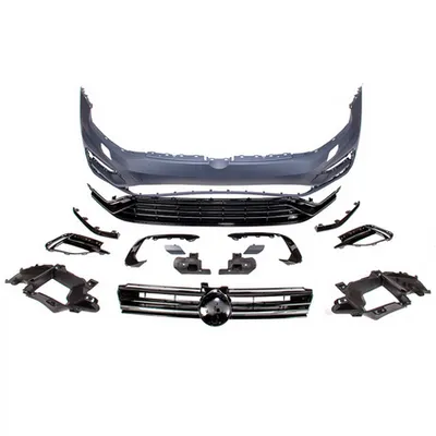 Przedni zderzak sport PDC SRA Grille VW GOLF VII przed liftem 2012-2017