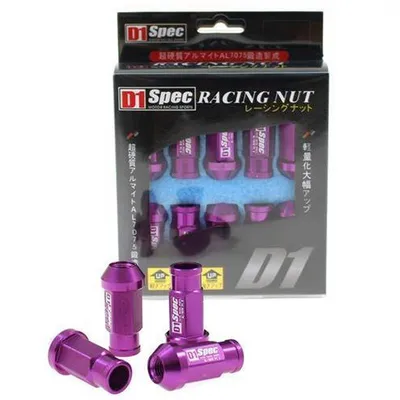 Nakrętki D1SPEC Replica Race M12x1.25 Purple