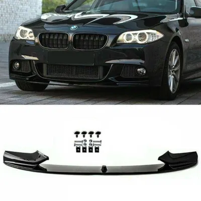Dokładka zderzaka bmw f10 m-performance glossy bl