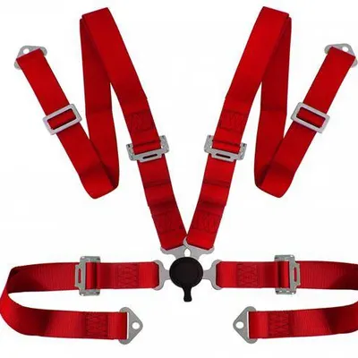Pasy sportowe 4p 2" Red - Quick