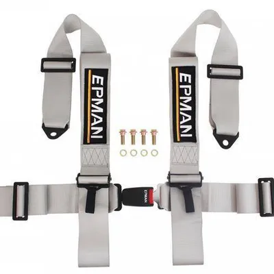 Pasy sportowe 4p 3" EPMAN Grey